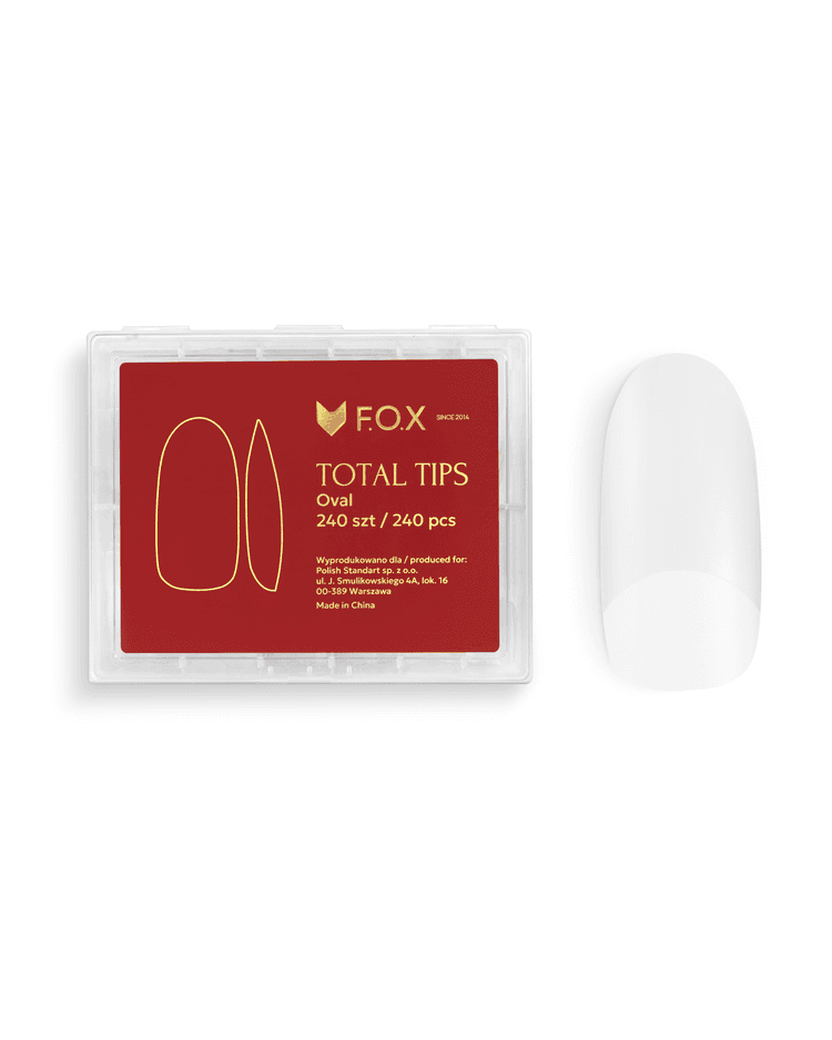 F.O.X Tonal Tips Oval 240ps/box