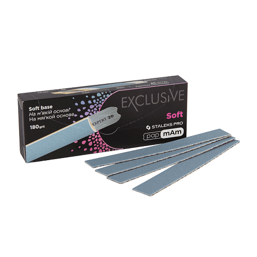 Jednorázové rovný pilníký papMam EXCLUSIVE 180 grit 30kus DFCX-20-180