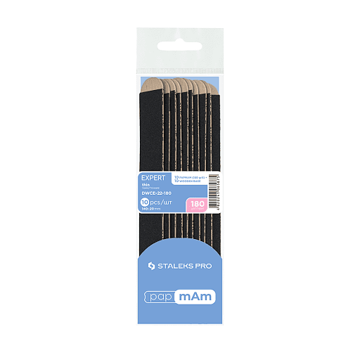 Jednorázové pilníký papMam, dřevéná základna EXPERT 22 150 grit 10kus DWCE-22-150