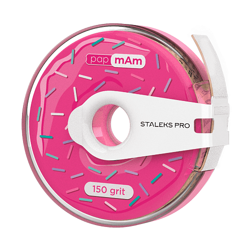 Bílá jednorázová brusná páska papmAm EXPERT DONUT- 150 ATC-150