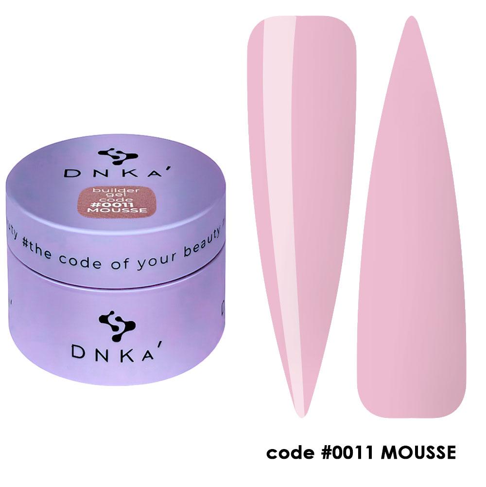 BUILDER GEL MOUSSE"DNKa", 30 ml #0011