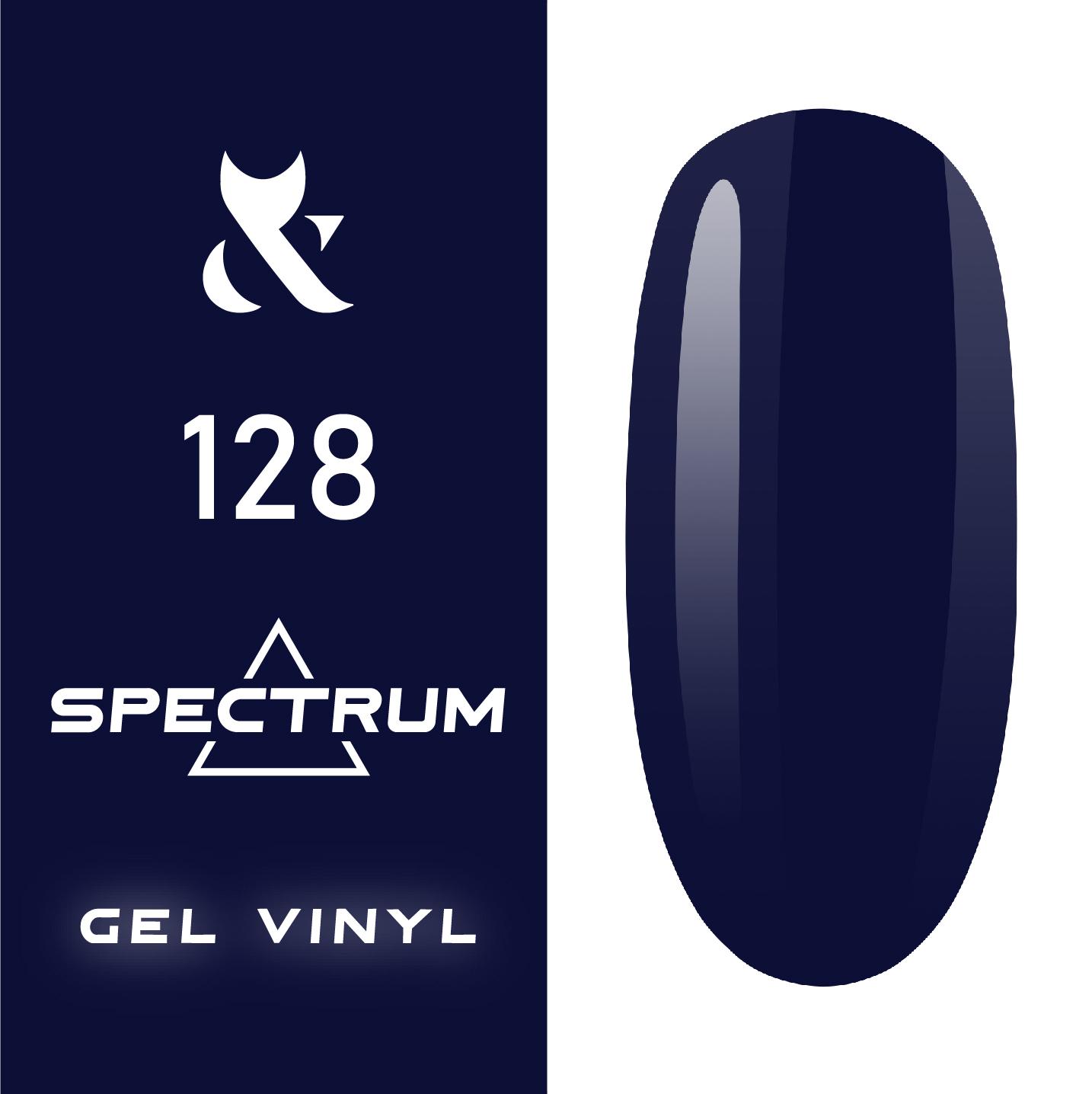 F.O.X gel-polish gold Spectrum 128, 7 ml