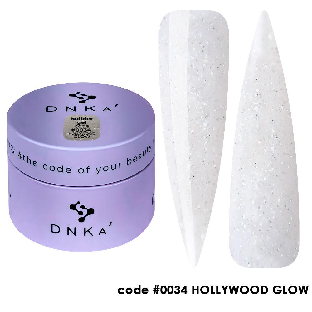 BUILDER GEL "DNKa", 30 ml #0034 HOLLYWOOD