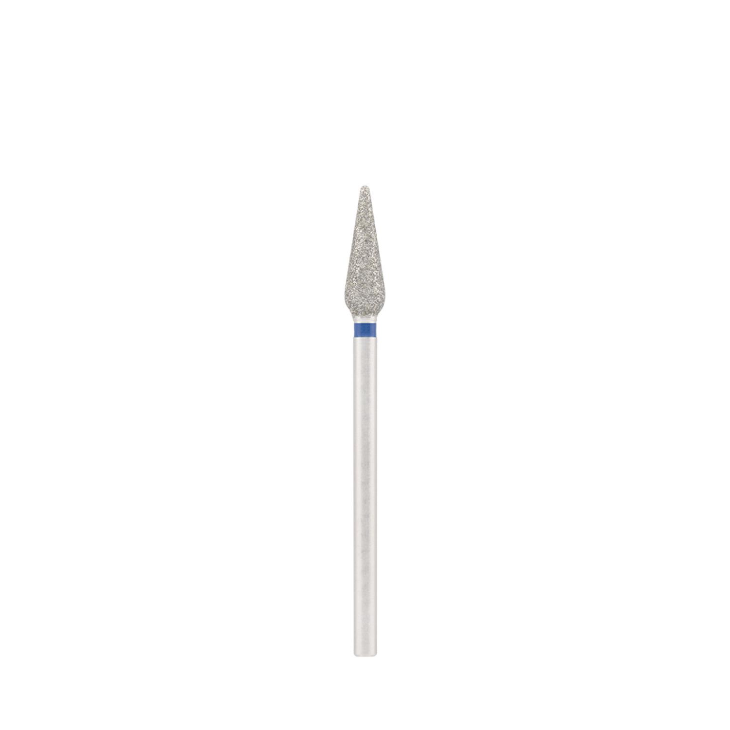 Divinity Diamantový brúsny nadstavec "sharp drop" blue L- 12,0 mm, 4,0 mm DBS-266B.040