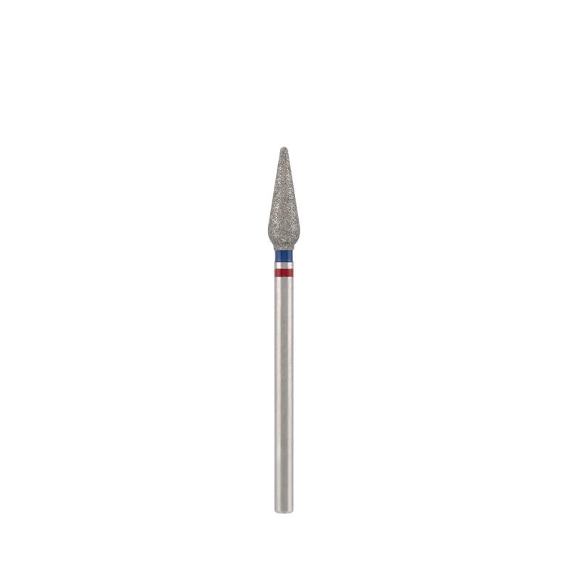 Divinity Diamantový brusný nástavec "double drop" blue-red DBS-266RB.040