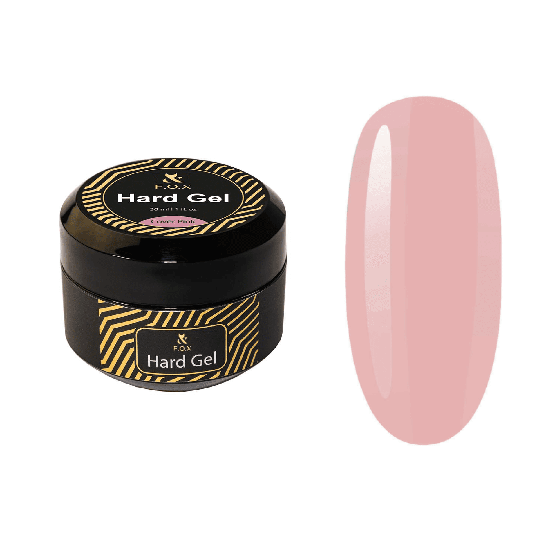 F.O.X Hard gel Cover Pink, 30 ml